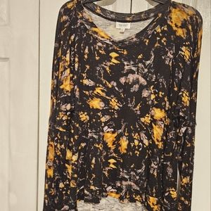 True Craft XL Tie Dye Longsleeve Tee